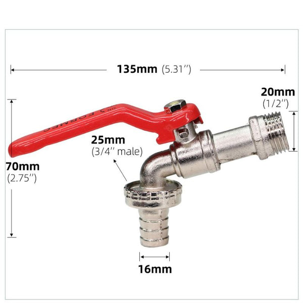 Robinet extérieur antigel