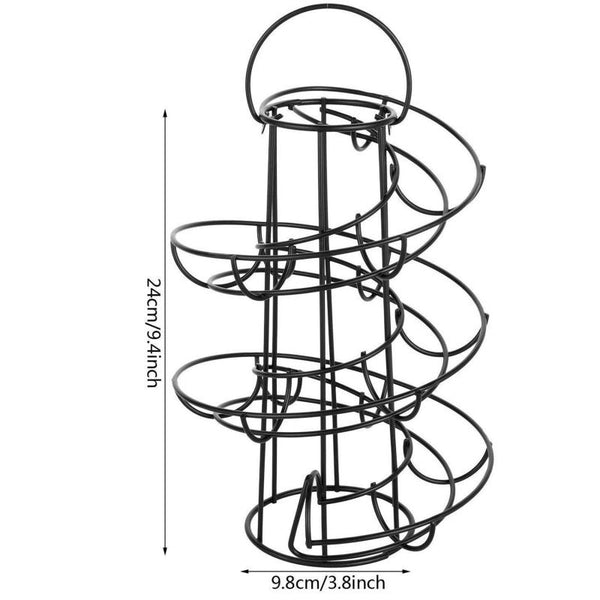 Distributeur œuf spirale