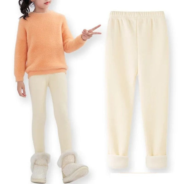 Legging doublé polaire fille