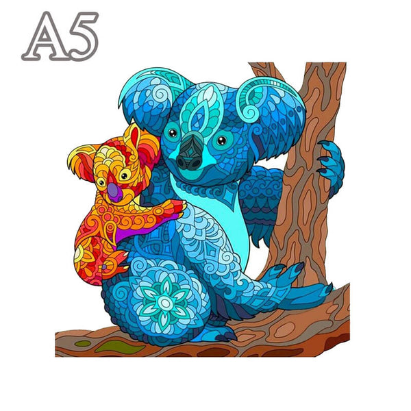 Puzzle bois animaux en bois