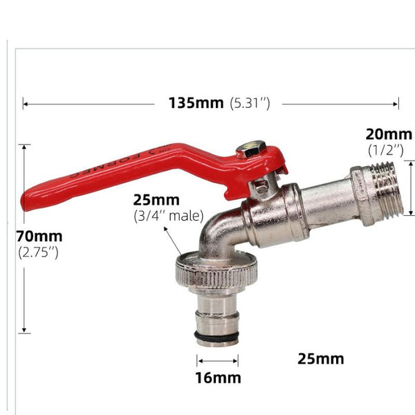 Robinet extérieur antigel