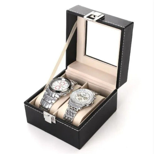 Boîte rangement montre homme