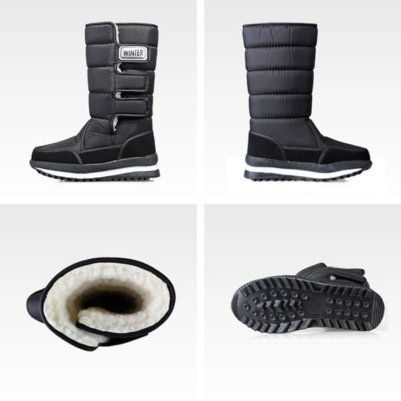 Bottes fourrées homme grand froid