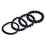 Bracelet onyx noir