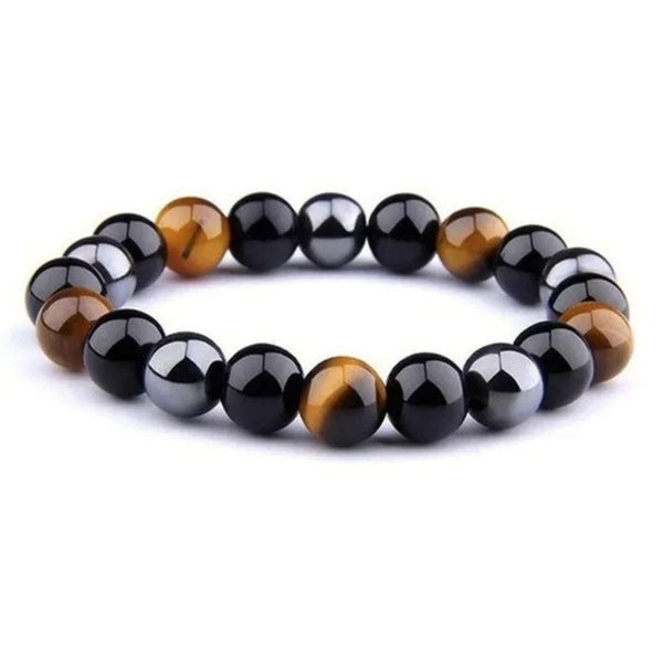 Bracelet œil de tigre homme