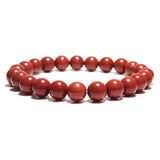 Bracelet jaspe rouge