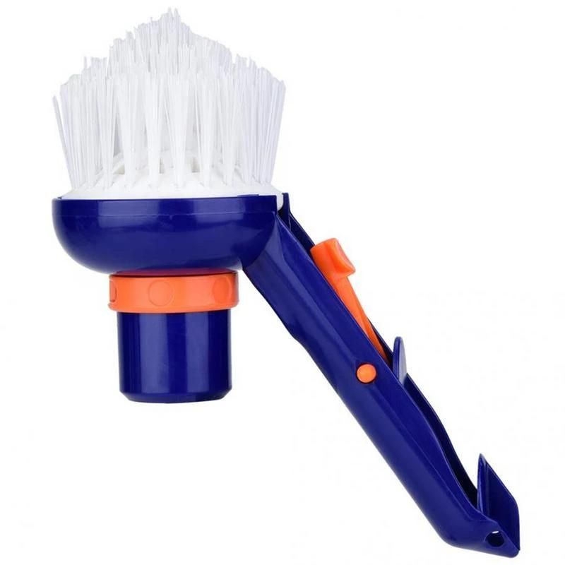 Brosse angle piscine