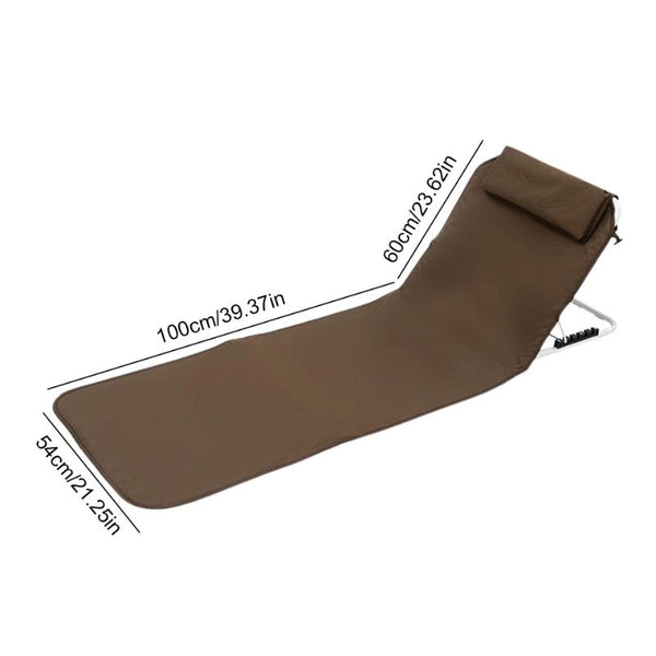 Chaise longue de plage