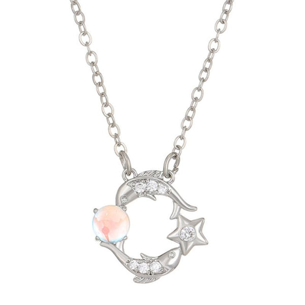 Collier pierre de lune véritable