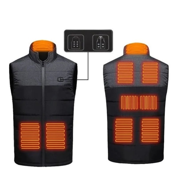 Gilet chauffant avec batterie