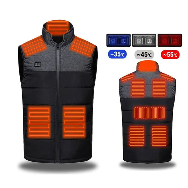 Gilet chauffant avec batterie