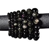 Bracelet obsidienne œil céleste