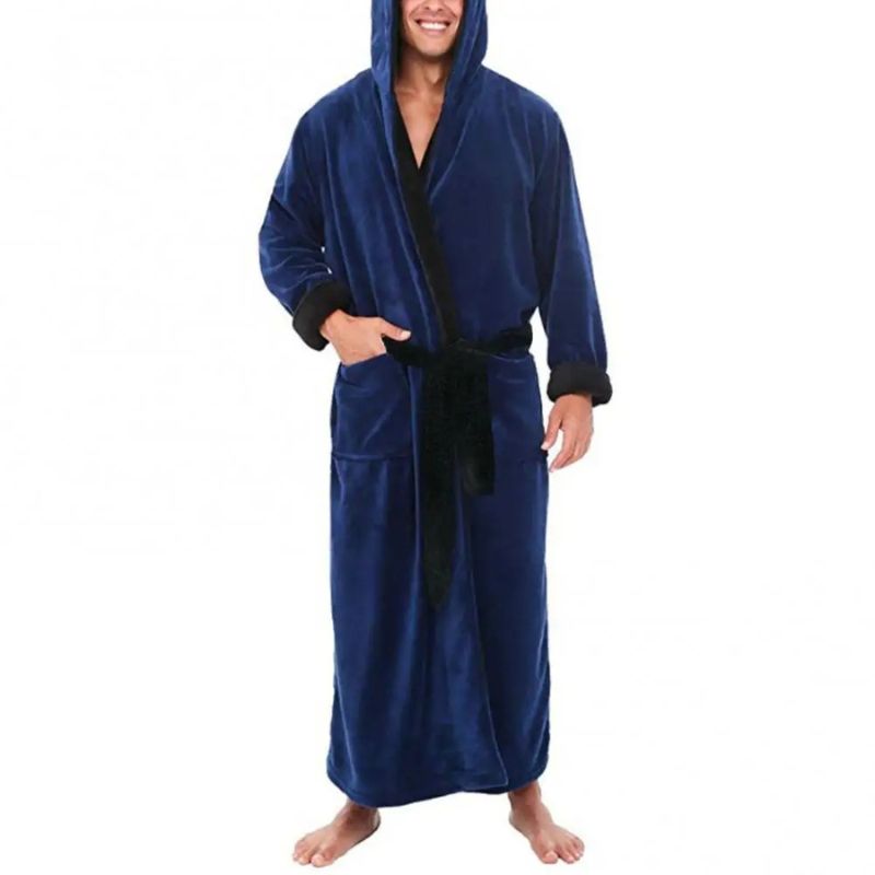 Robe de chambre homme polaire