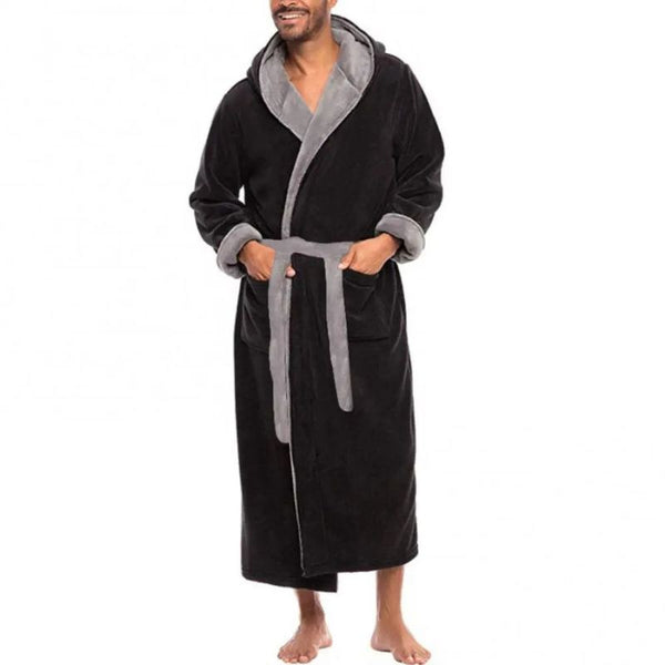 Robe de chambre homme polaire