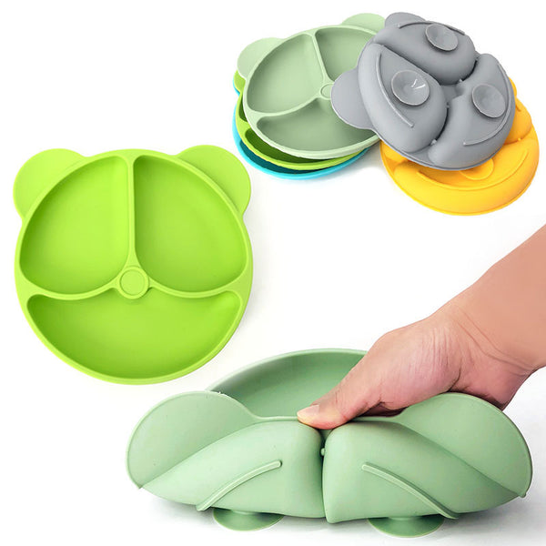 Assiette bebe silicone