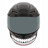 Autocollant casque moto