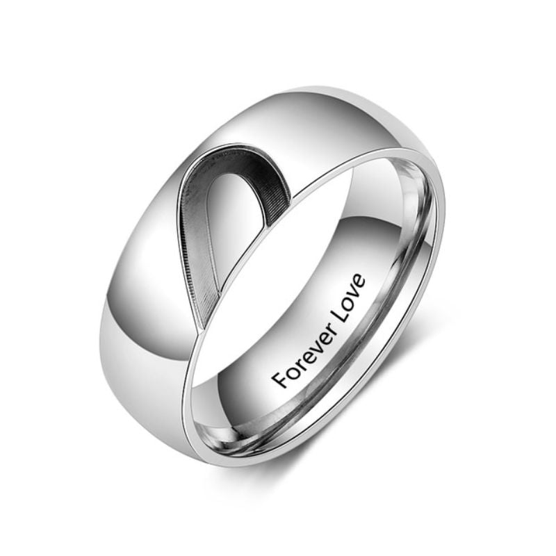 Bague saint-valentin couple