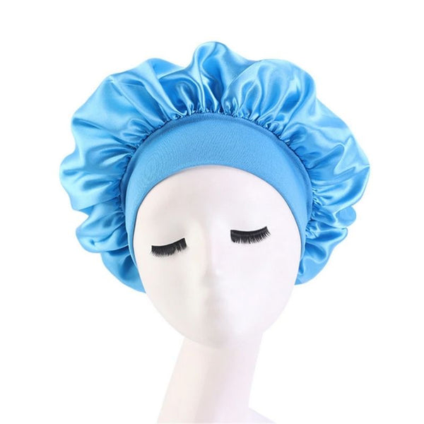 Bonnet cheveux soie