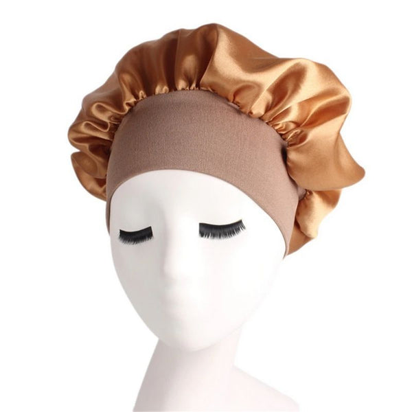 Bonnet cheveux soie