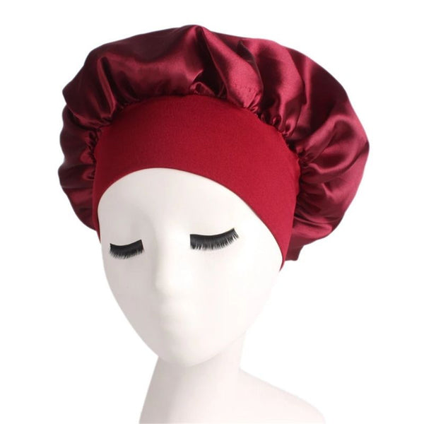 Bonnet cheveux soie