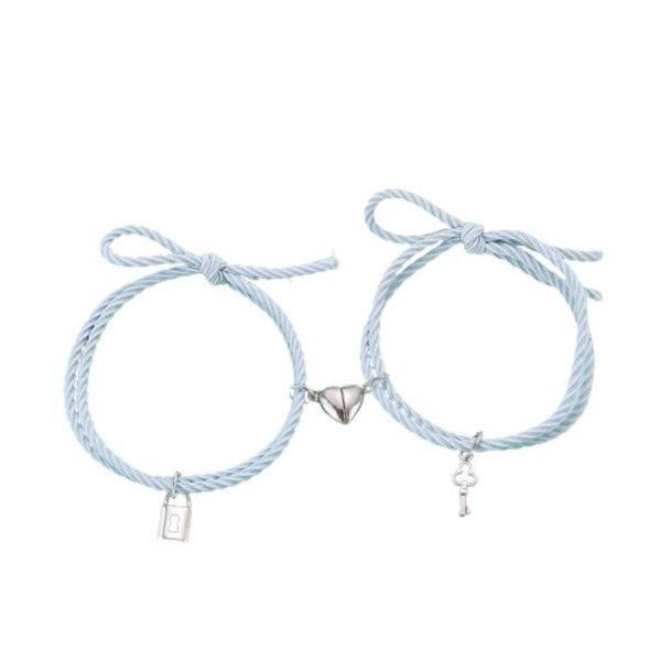 Bracelet cœur couple