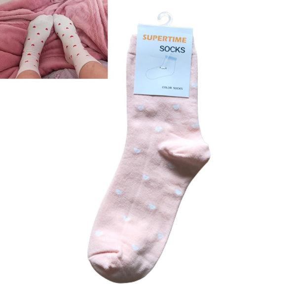 Chaussettes femme coton