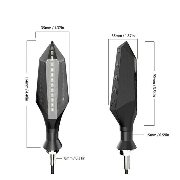 Clignotant moto LED séquentiel