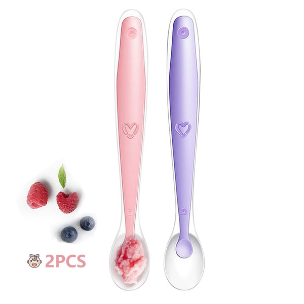 Cuillère bébé silicone