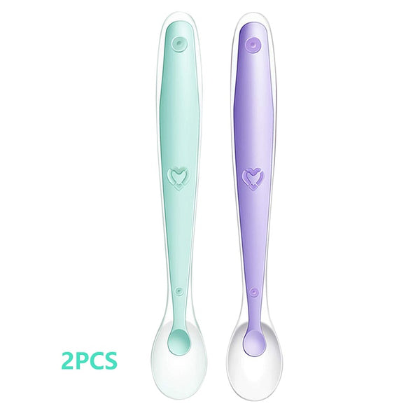 Cuillère bébé silicone