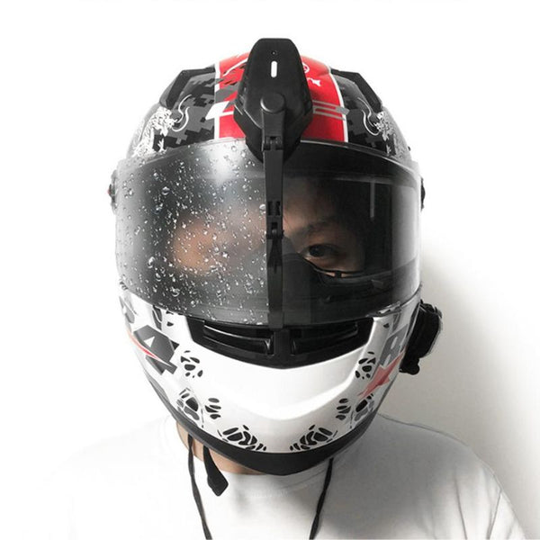 Essuie-glace casque moto