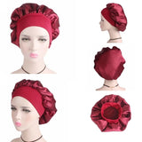 Bonnet cheveux soie