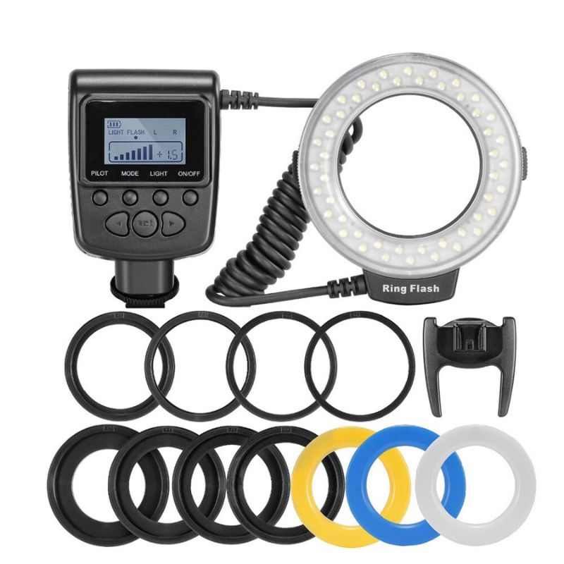 Macro LED ring flash