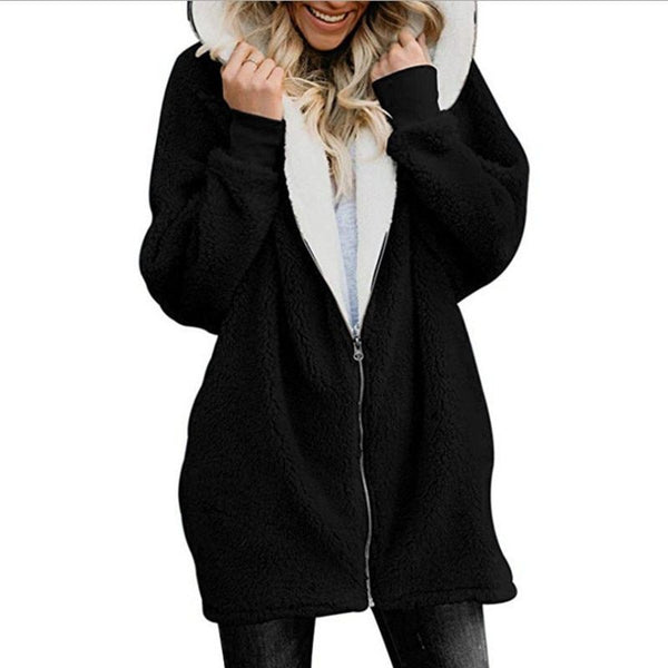 Manteau chaud femme hiver