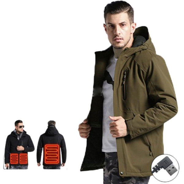 Blouson chauffant homme