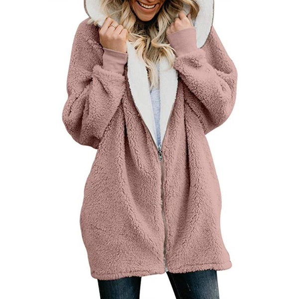 Manteau chaud femme hiver