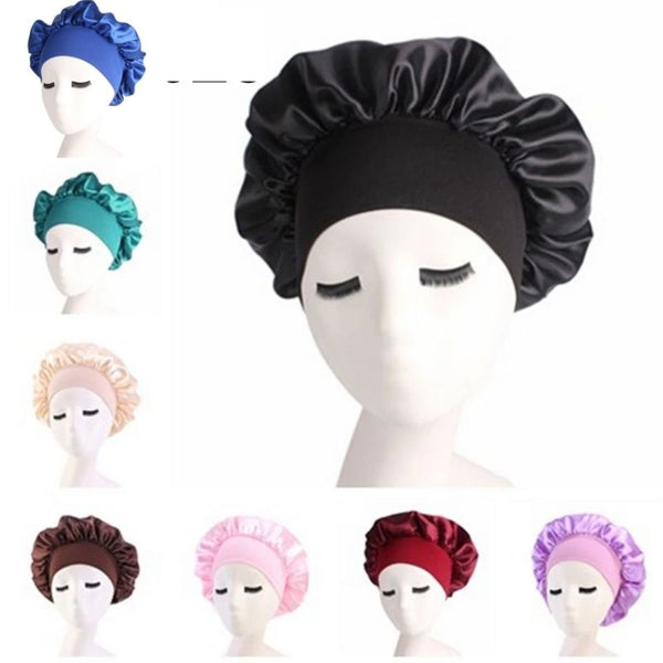 Bonnet cheveux soie