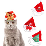 Chapeau noël chat