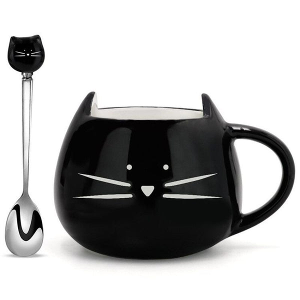 Tasse thé chat