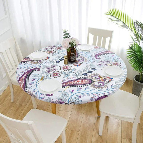 Nappe ronde élastique