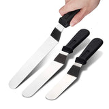 Spatule coudée pâtisserie