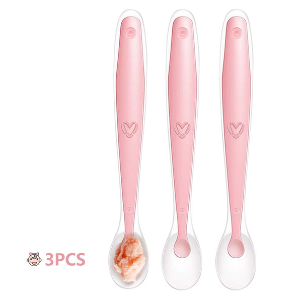 Cuillère bébé silicone