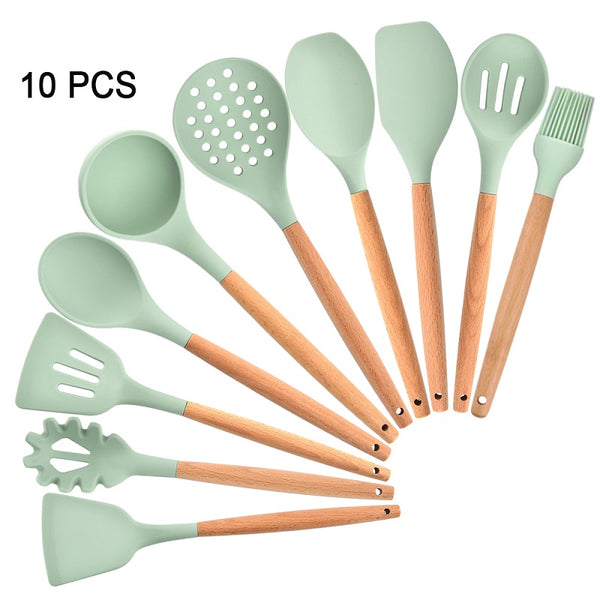 Ustensiles de cuisine en silicone