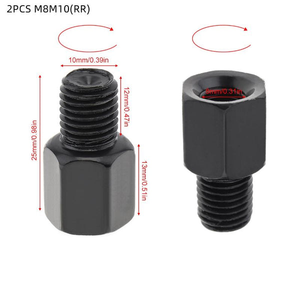 Adaptateur rétroviseur embout de guidon