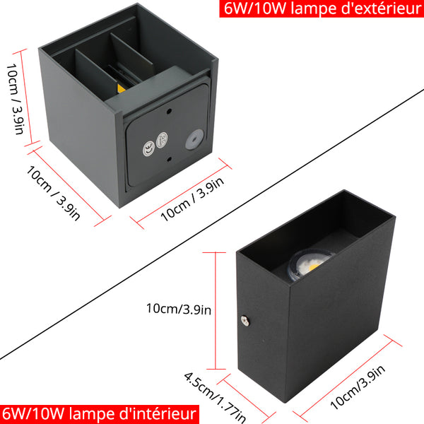 Applique exterieur led puissante