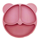 Assiette bebe silicone