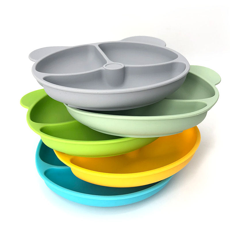 Assiette bebe silicone