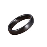 Bague céramique noire