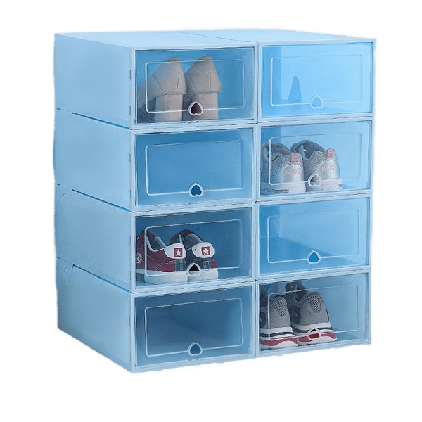 Boite de rangement chaussures transparentes