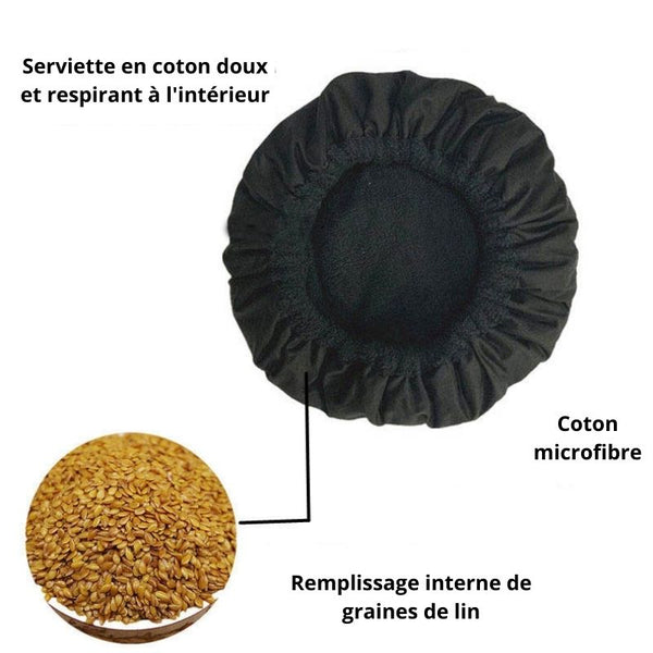 Bonnet chauffant cheveux