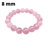 Bracelet en quartz rose